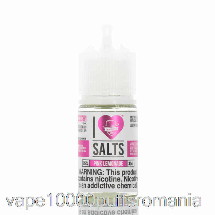 Vape Romania Pink Limonade - I Love Salts - 30ml 25mg